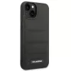 Karl Lagerfeld KF001090 Puffy Elongated Logo Hard Case für iPhone 14 Plus / 15 Plus 6,7 inch Schwarz