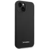 Karl Lagerfeld KLHMP14MSLMP1K Silicone Plaque MagSafe Hard Case für iPhone 14 Plus / 15 Plus 6,7 inch Schwarz