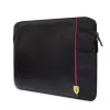 Ferrari Sleeve FECS14AXBK 14 inch Carbon & Smooth Laptop Sleeve Black
