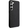 AMG Hard Case für Samsung Galaxy S23+ (SM-S916) - Carbon Stripe & Embossed, Schwarz