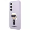 Karl Lagerfeld Ikonik Silicone Case für Samsung Galaxy S23+ (SM-S916) - Lila