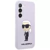 Karl Lagerfeld Ikonik Silicone Case für Samsung Galaxy S23+ (SM-S916) - Lila