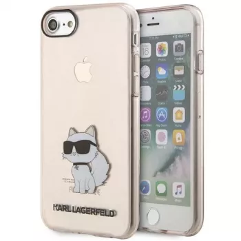 Karl Lagerfeld KLHCI8HNCHTCP Ikonik Choupette Hard Case für iPhone 7/8/SE 2020/SE 2022, Pink