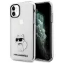 Karl Lagerfeld Ikonik Choupette Hard Case für Apple iPhone 11 / XR 6,1 inch Transparent