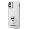 Karl Lagerfeld Ikonik Choupette Hard Case für Apple iPhone 11 / XR 6,1 inch Transparent