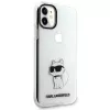 Karl Lagerfeld Ikonik Choupette Hard Case für Apple iPhone 11 / XR 6,1 inch Transparent