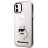 Karl Lagerfeld Ikonik Choupette Hard Case für iPhone 11 / XR 6,1 inch - Pink