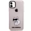 Karl Lagerfeld Ikonik Choupette Hard Case für iPhone 11 / XR 6,1 inch - Pink