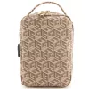 Guess GUHBHGCFSEW Organizer Bag Braun GCube Stripe