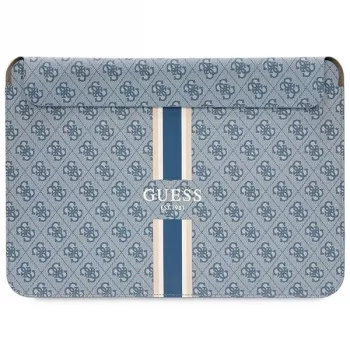Guess Sleeve GUCS14P4RPSB 14 Zoll Blau 4G Printed Stripes Laptop-Hülle
