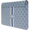 Guess Sleeve GUCS14P4RPSB 14 Zoll Blau 4G Printed Stripes Laptop-Hülle