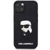 Karl Lagerfeld KLHCP14M3DRKINK Hardcase Rubber Ikonik 3D für iPhone 14 Plus / 15 Plus 6.7 Schwarz