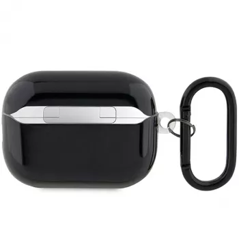 BMW AirPods Pro 2nd Generation Schutzhülle Schwarz mit M-Stripe Design