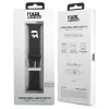 Karl Lagerfeld 3D Rubber Karl Head Watch Strap für Apple Watch 42/44/45/49mm Schwarz