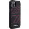 AMG AMHMP15M23SSPK Hardcase Silikon Großes Rautenmuster MagSafe für iPhone 15 Plus / 14 Plus 6.7 Schwarz