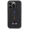 BMW Hardcase Grip Hot Stamp für iPhone 15 Pro 6,1 inch Schwarz