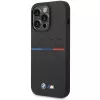 BMW Silicone Pattern Case für Apple iPhone 15 Pro 6,1 Zoll Schwarz