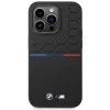 BMW Silicone Pattern Case für Apple iPhone 15 Pro 6,1 Zoll Schwarz
