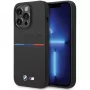 BMW M Collection Silikonhülle für Apple iPhone 15 Pro Max 6,7 inch Schwarz Muster