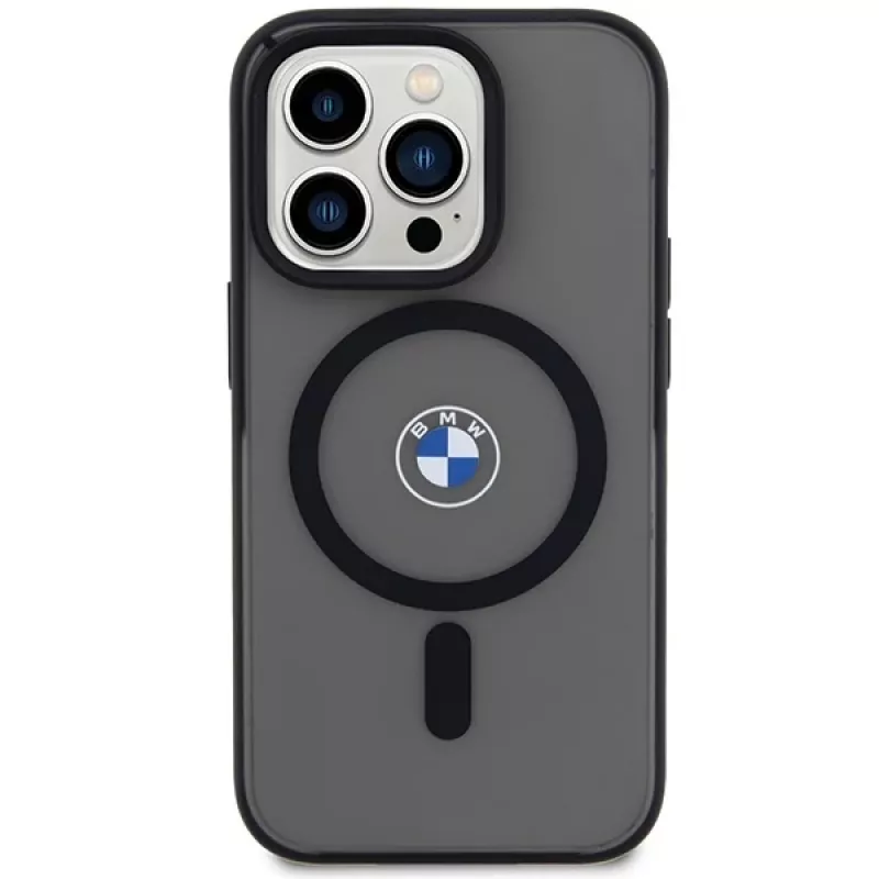 BMW IML Signature Hardcase für Apple iPhone 15 Pro 6,1 inch Schwarz MagSafe