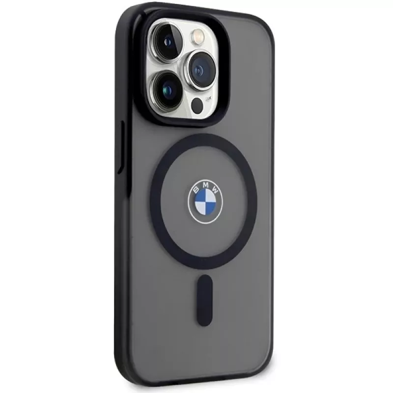 BMW IML Signature Hardcase für Apple iPhone 15 Pro 6,1 inch Schwarz MagSafe