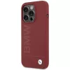 BMW M Collection Silicone Hard Case mit MagSafe für Apple iPhone 15 Pro 6,1 inch Rot Big Logo