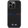 BMW M Silicone Pattern MagSafe Hard Case für Apple iPhone 15 Pro 6,1 inch - Schwarz