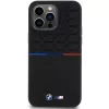 BMW M Silicone Pattern MagSafe Hard Case für iPhone 15 Pro Max 6,7 inch Schwarz