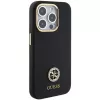 Guess GUHCP15LM4DGPK iPhone 15 Pro 6.1 Black Hardcase Silicone Logo Strass 4G