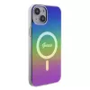 Guess IML Iridescent MagSafe Case für iPhone 15 (Iridescent)