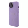Guess GUHMP15MPSAHMCU Saffiano MagSafe Hard Case für iPhone 15 Plus / 14 Plus 6,7 inch - Lila