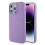 Guess GUHMP15LPSAHMCU Saffiano MagSafe Hard Case für Apple iPhone 15 Pro 6,1 inch - Lila