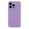 Guess GUHMP15LPSAHMCU Saffiano MagSafe Hard Case für Apple iPhone 15 Pro 6,1 inch - Lila