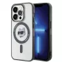 Karl Lagerfeld KLHMP15LHCHNOTK iPhone 15 Pro 6,1 inch Transparente Hartschale IML Choupette Head MagSafe