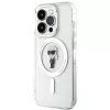 Karl Lagerfeld MagSafe IML Ikonik Case für iPhone 15 Pro Transparent