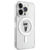 Karl Lagerfeld MagSafe IML Ikonik Case für iPhone 15 Pro Transparent