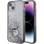 Karl Lagerfeld KLHCP15MLKCNSK iPhone 15 Plus / 14 Plus 6,7 inch Transparente Hartschale Liquid Glitter Choupette