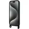 Karl Lagerfeld KLHCP15SSCBSCNK iPhone 15 / 14 / 13 6.1 Hardcase Black Crossbody Silicone Choupette