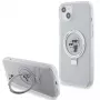 Karl Lagerfeld KLHMP15MHMRSKCH iPhone 15 Plus / 14 Plus 6,7 inch Weiße Hardcase Ring Stand Karl & Choupette MagSafe