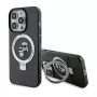 Karl Lagerfeld iPhone 13 Pro Max 6,7 inch Hardcase Ring Stand Karl & Choupette MagSafe Schwarz
