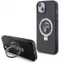 Karl Lagerfeld KLHMP15SHMRSKCK iPhone 15 / 14 / 13 6.1 Black Hardcase Ring Stand Karl & Choupette MagSafe