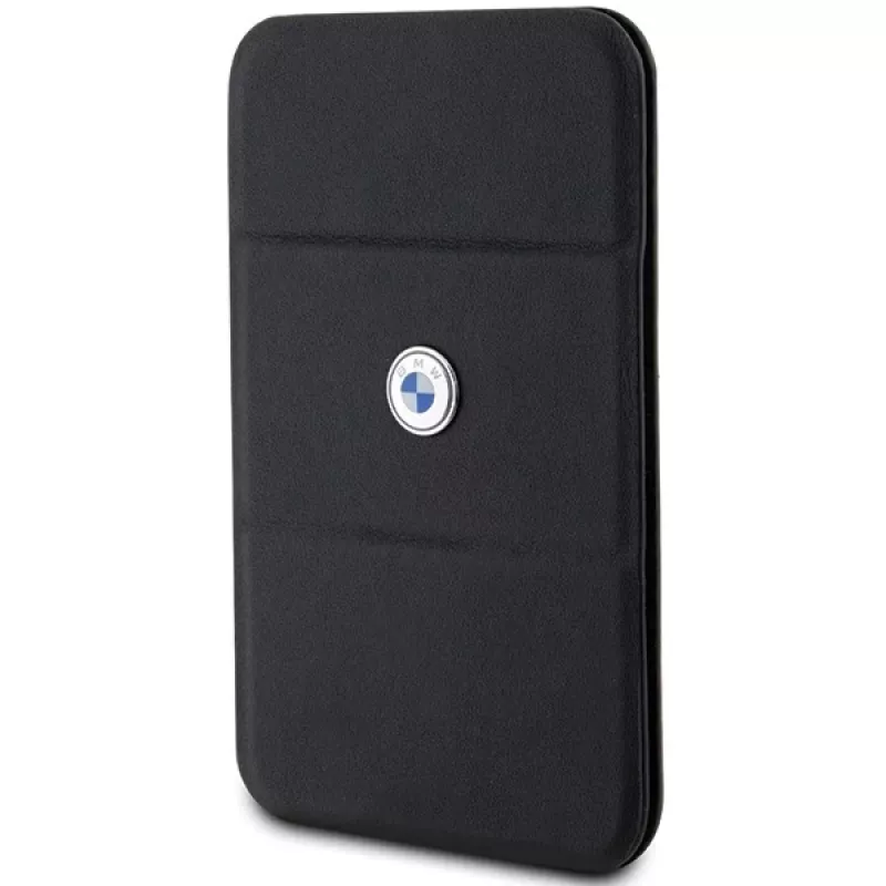 BMW Card Slot Stand Wallet MagSafe Signature Collection Schwarz