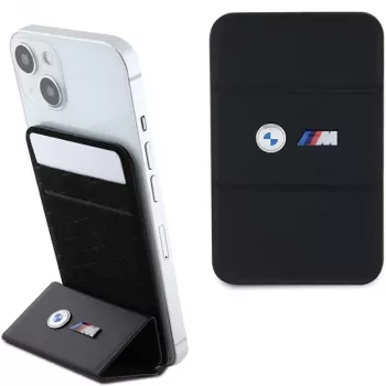 BMW M Edition MagSafe Wallet Card Slot Stand Schwarz