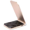 Guess Foldable 2-in-1 Wireless Charger GUDCFAL4PEGW 15W Brown 4G Pattern MagSafe