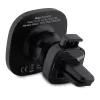 Ferrari 15W Wireless Inductive Car Charger Mount FECHMGLK for Air Vent, Black, MagSafe
