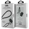 Karl Lagerfeld CBDY Cord Universal Phone Lanyard / Strap (Black)