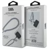 Karl Lagerfeld CBDY Cord Universal Phone Lanyard / Strap (Grey)