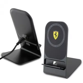 Ferrari 2023 Collection MagSafe 15W Wireless Charging Pad - Black
