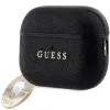 Guess GUAP2PGEHCDK AirPods Pro 2 (2022/2023) Cover Black Fixed Glitter Heart Diamond Charm