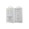 Guess GUCLLALRGDD USB-C auf Lightning Kabel 1,5 m Schnellladung Hellgold mit geprägtem Logo